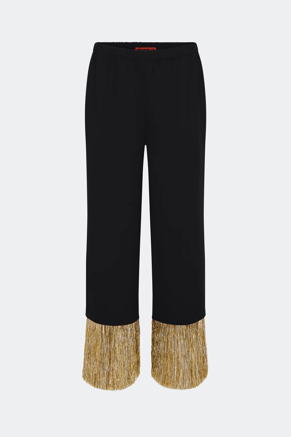 Nella Fringe Pant In Black | Simon Miller