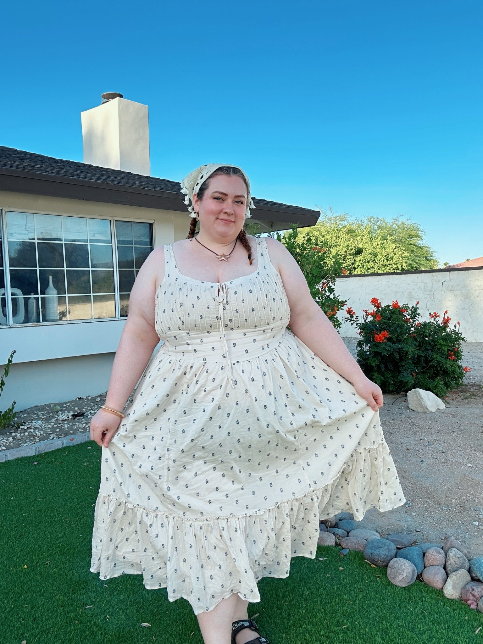 Desert princess 

#LTKPlusSize #LTKFestival #LTKMidsize