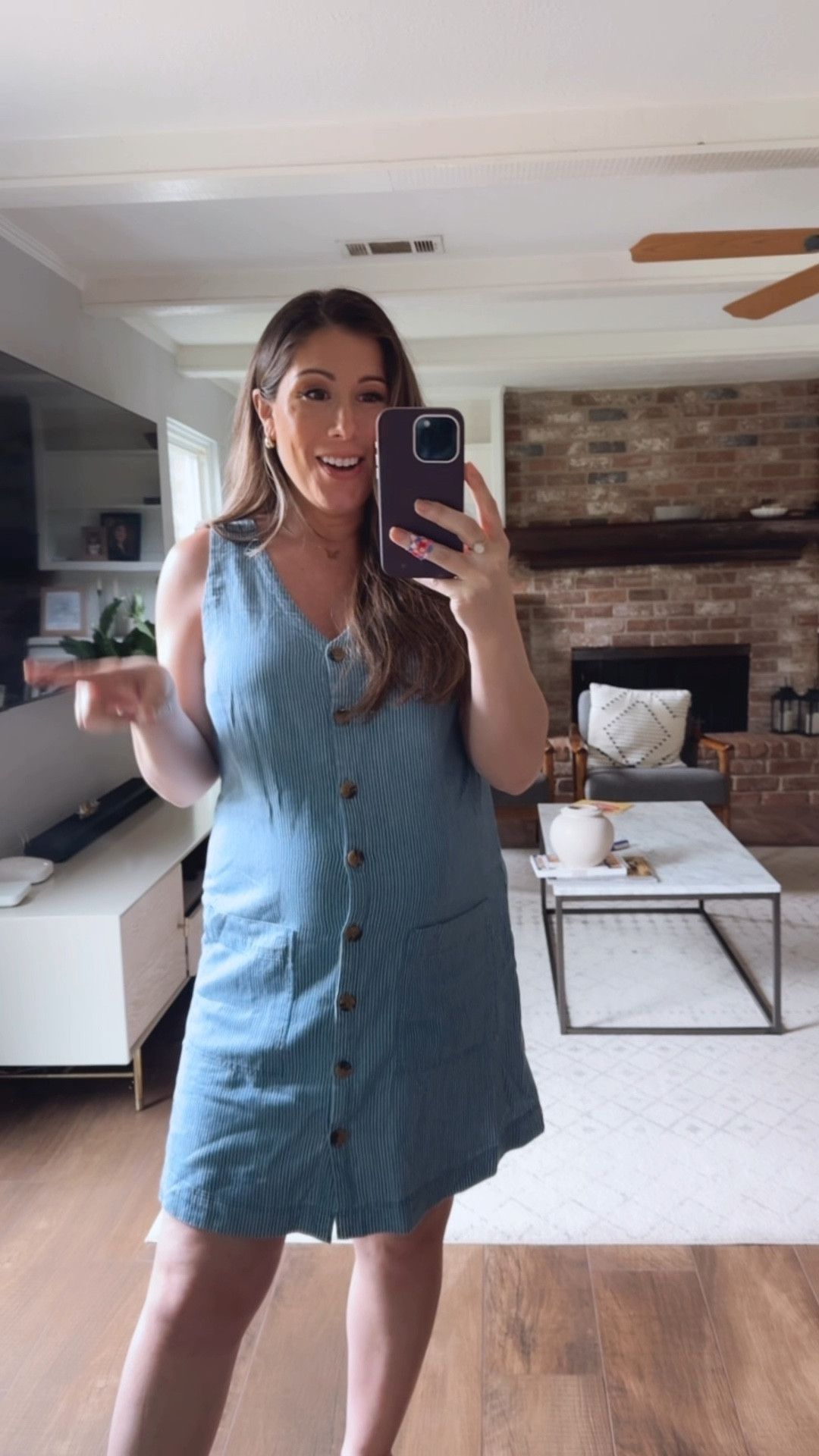 Maternity dress from Old Navy is 100% cotton and 100% adorable!!

It’s also on sale 🫶🏻🙌🏼

#LTKBump #LTKFindsUnder50 #LTKSaleAlert