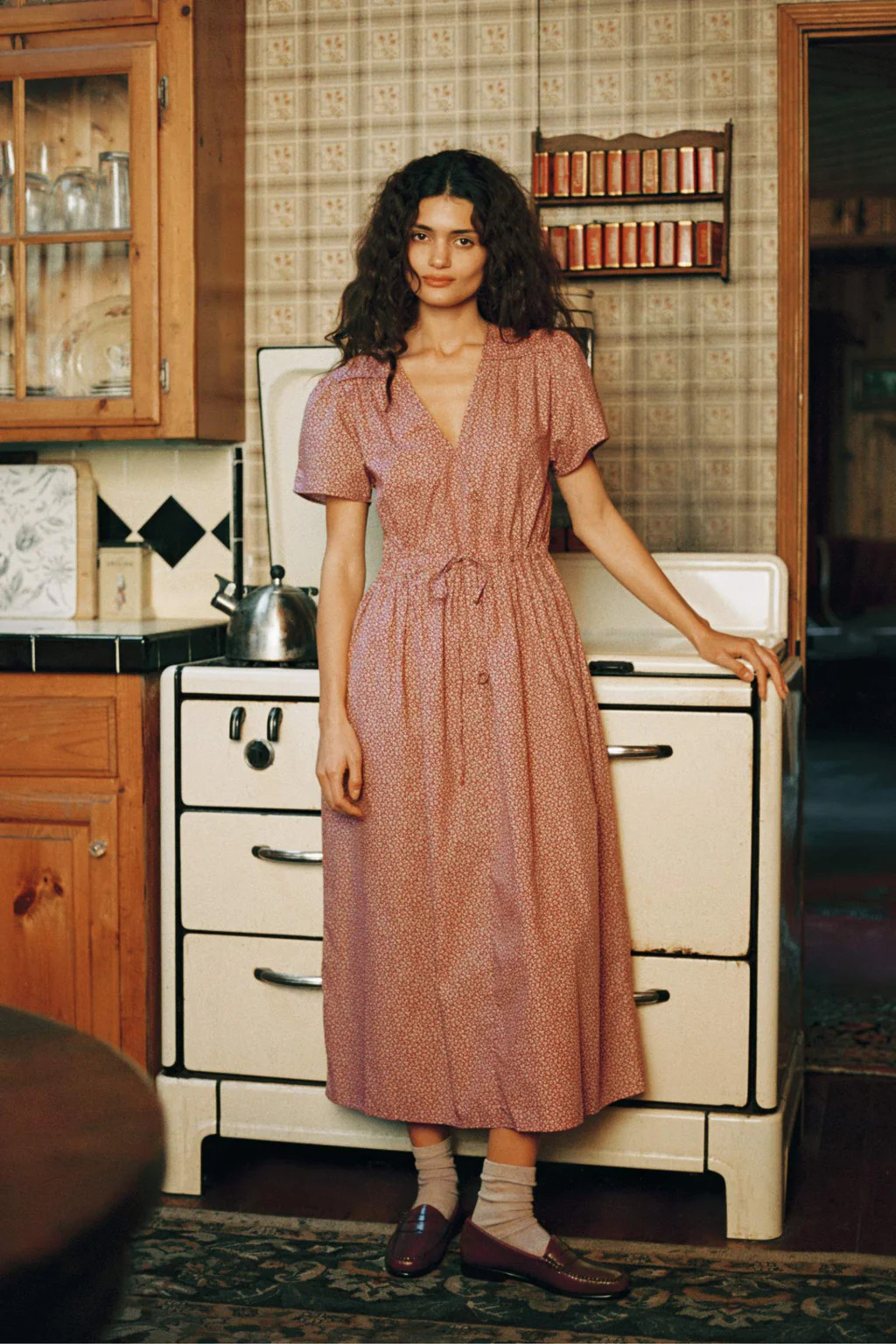 The Dawn Dress Petites | Heart Floral | Christy Dawn