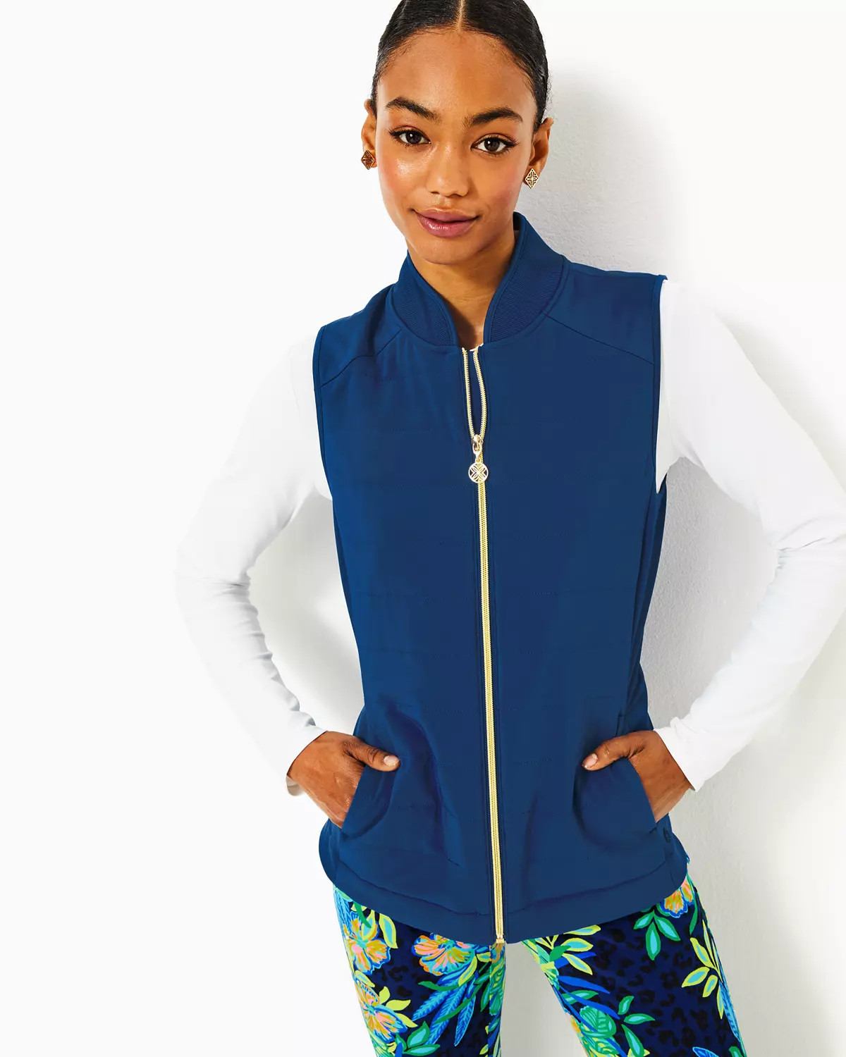 Luxletic Kimberline Hybrid Vest | Lilly Pulitzer
