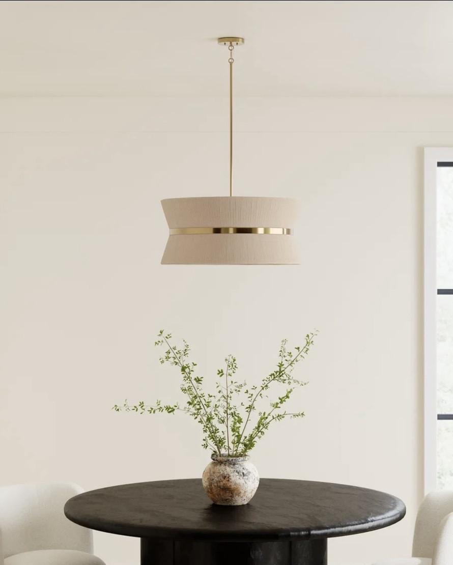 4 light medal dimmable chandelier 

This 4 light chandelier is beautiful and will be a beautiful focal point to an entryway, dining room, etc. This light is also dimmable, making it perfect for every occasion  

#LTKHome #LTKNYFW #LTKFamily