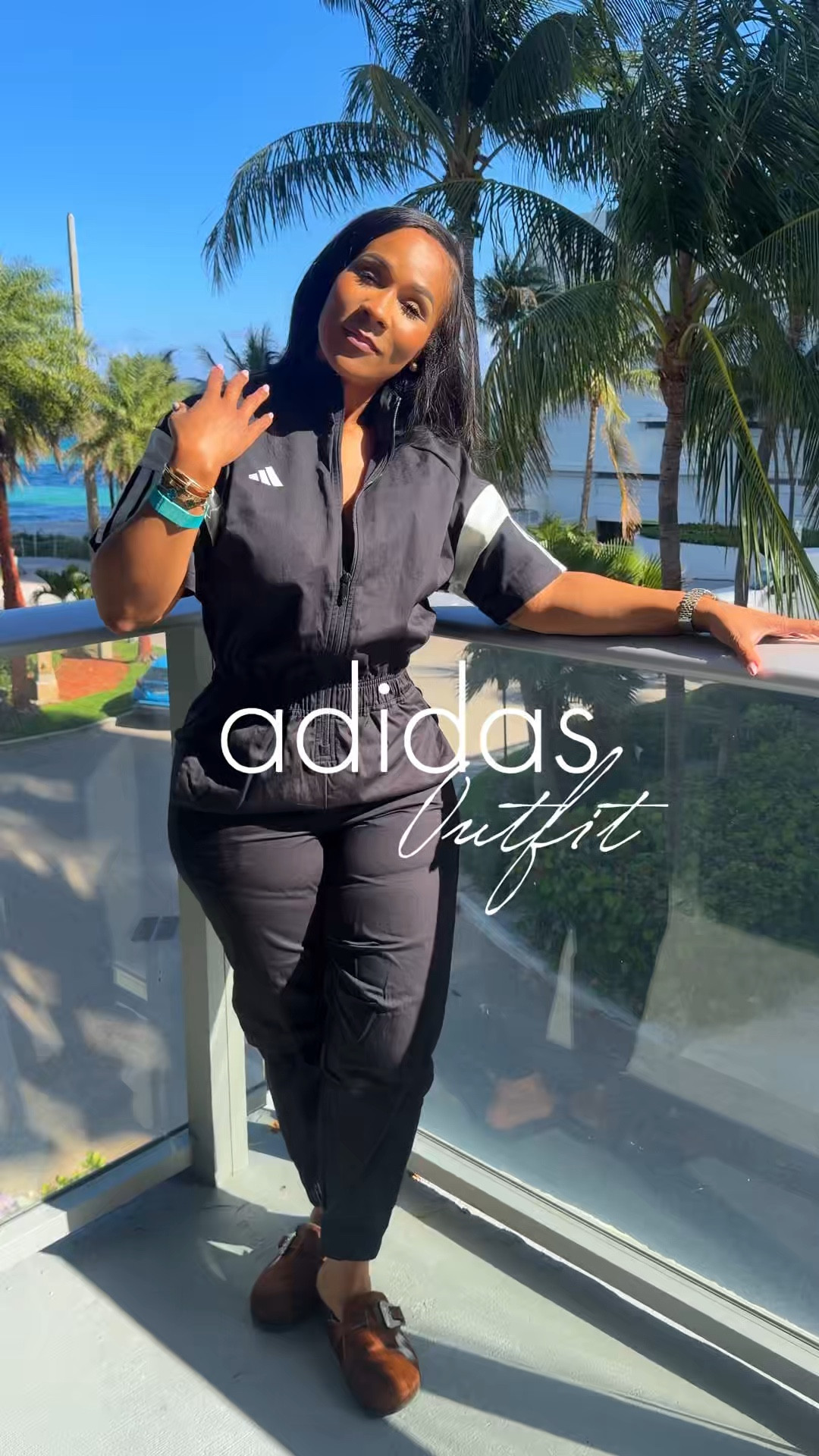 @adidas Jumpsuit 

I'm 5’7 175lbs Medium 

#LTKMidsize #LTKActive #LTKootd