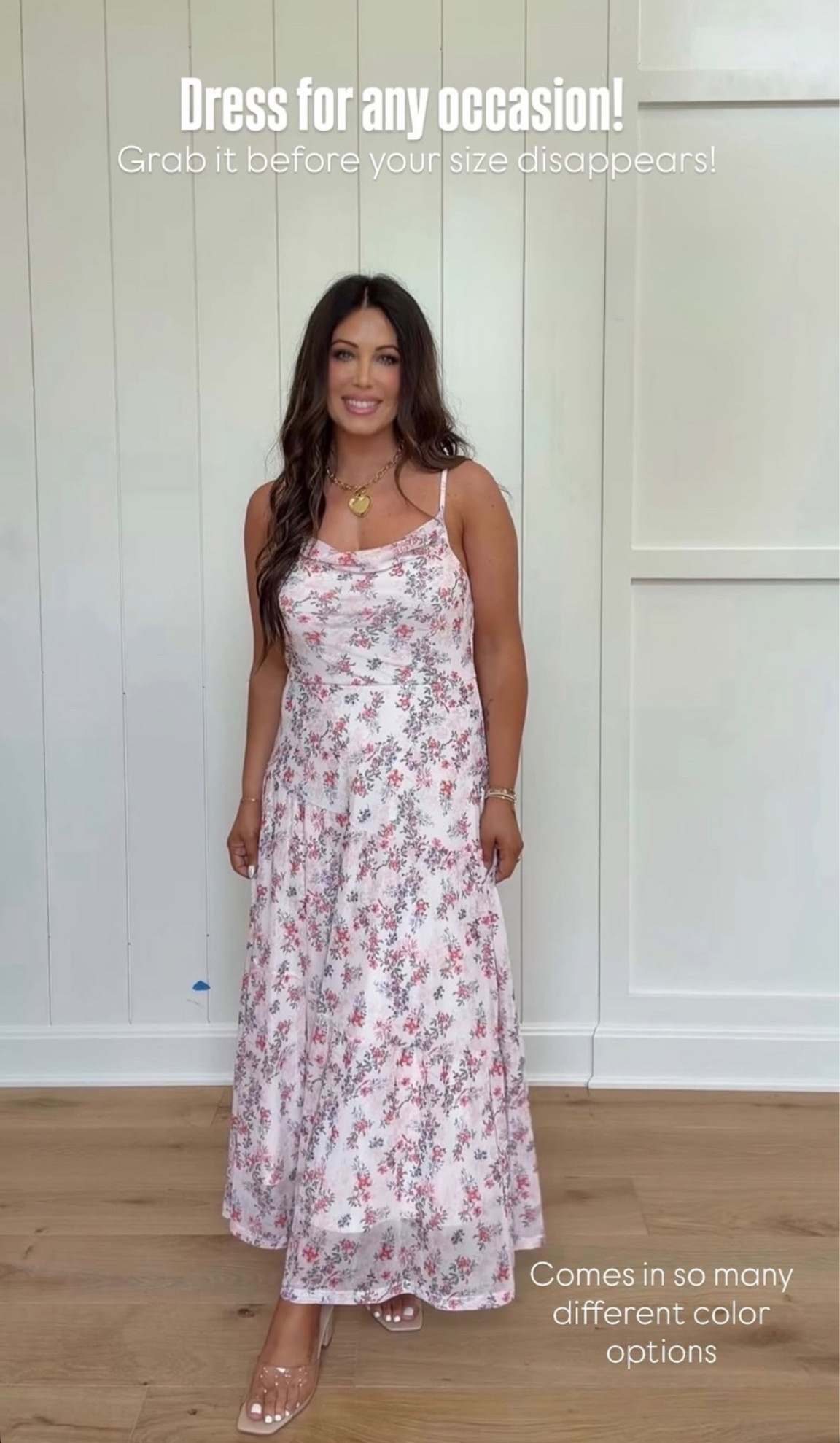 The kind of dress you’ll wear on repeat 🤍🌸 Wedding guest, brunch, vacation, baby shower, church… she truly does it all 🙌 Plus it comes in SO many gorgeous colors!! Linking my favorite before sizes disappear ✨ 

For reference I’m 5’4” 141lbs and in a size small

#LTKStyle #LTKFinds #MaxiDress #WeddingGuestDress #SummerStyle #AmazonFashion #FeminineStyle #OOTD #DressSeason #LTKFashion

#LTKgrwm #LTKmomlife #LTKootd