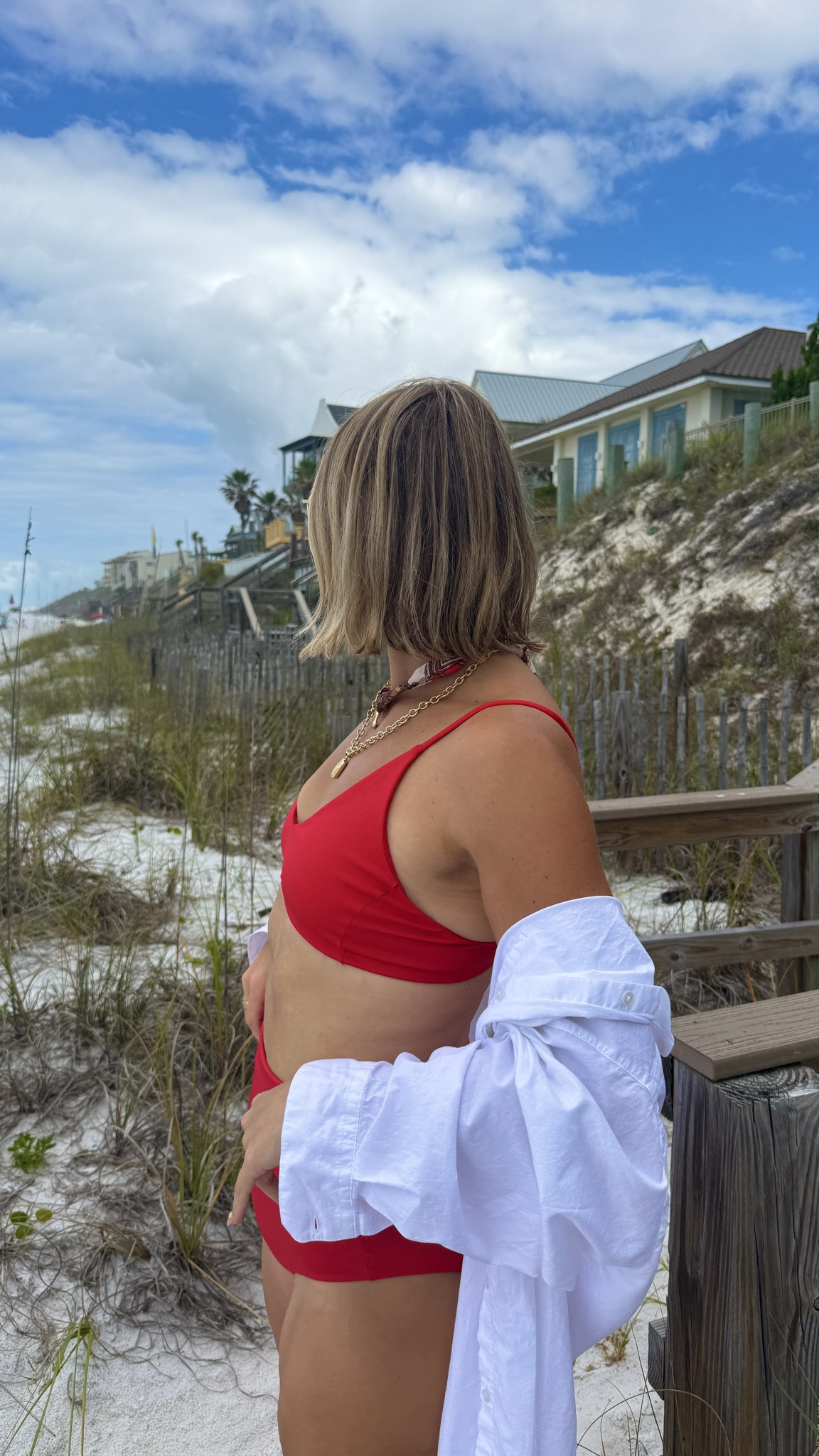 quality swimsuit / swimsuit midsize / high waisted swimsuit / beach swimsuit outfit / beach vacation outfit / summer beach look / mom swimsuit / red swimsuit / swimsuit outfit ideas



#LTKootd #LTKSwim #LTKTravel