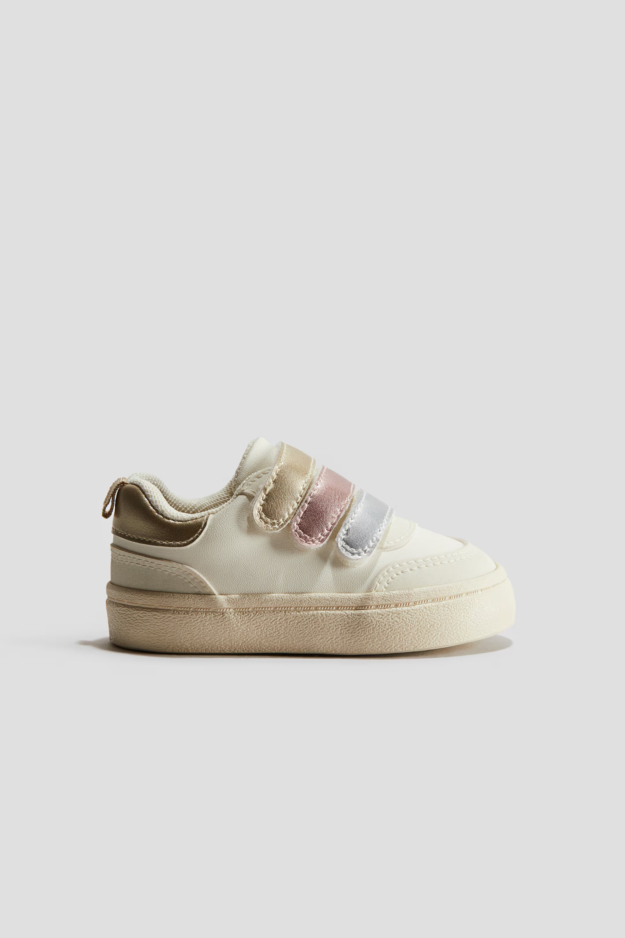 Sneakers - Cream/metallic shimmer - Kids | H&M US | H&M (US + CA)