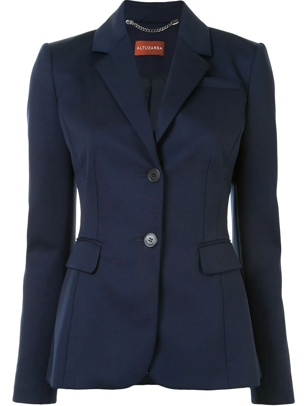 Altuzarra Fenice single-breasted wool blazer - Blue | Farfetch Global