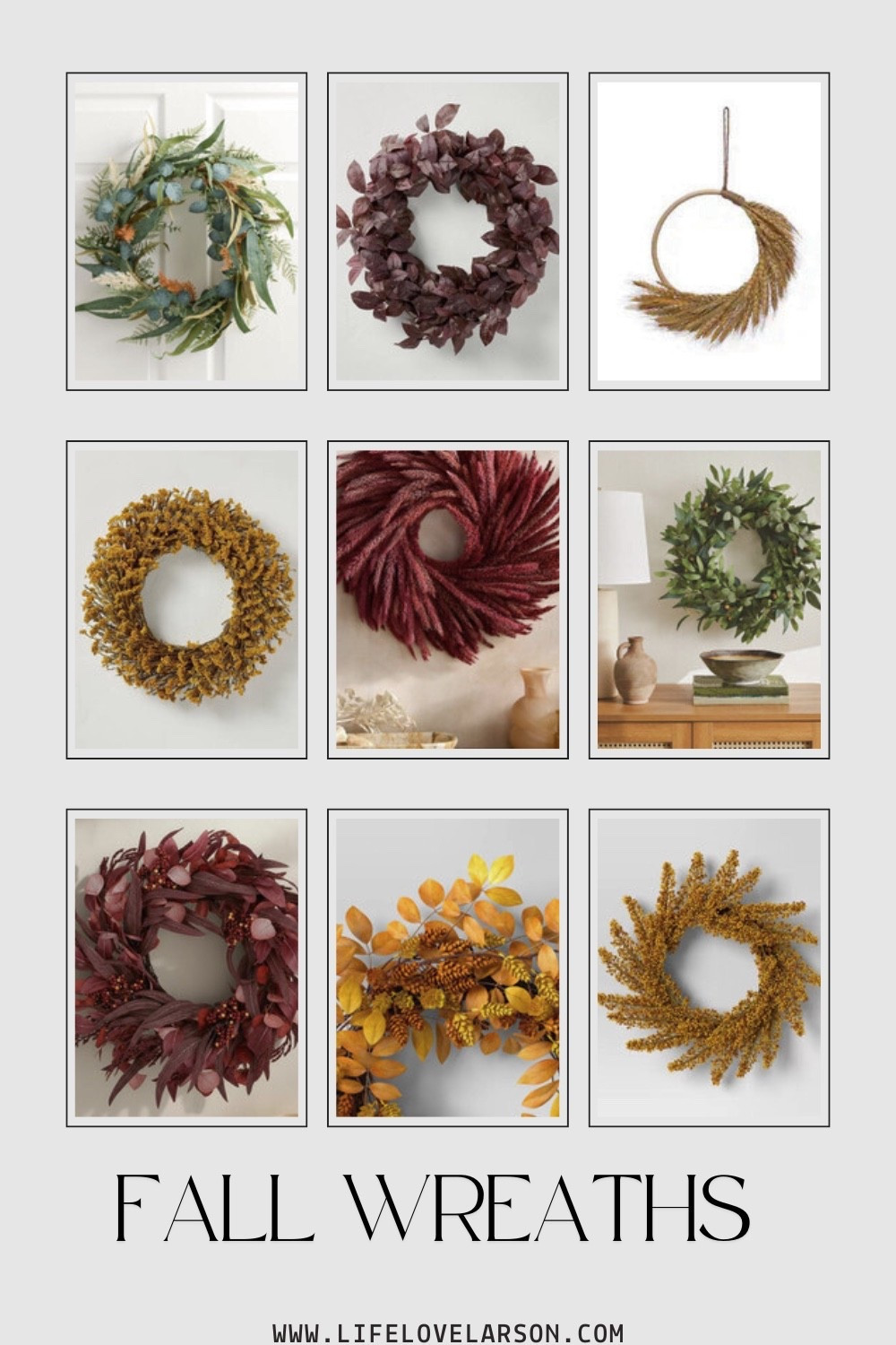 Fall wreaths for front door 

#LTKSeasonal #LTKHome