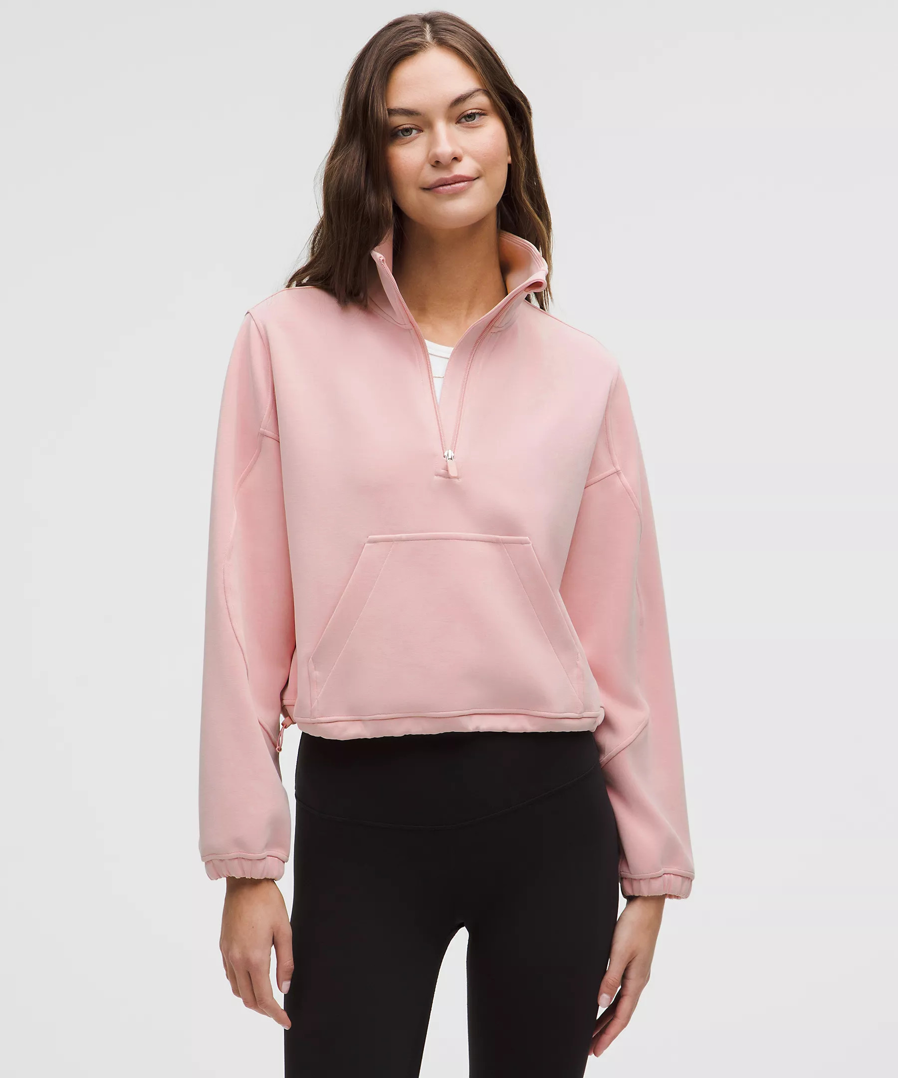 Brushed Softstreme Half Zip | Women's Hoodies & Sweatshirts | lululemon | Lululemon (US)