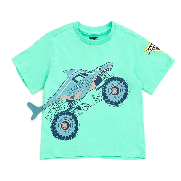 Monster Jam Megalodon Truck T-Shirt Toddler to Little Kid | Walmart (US)