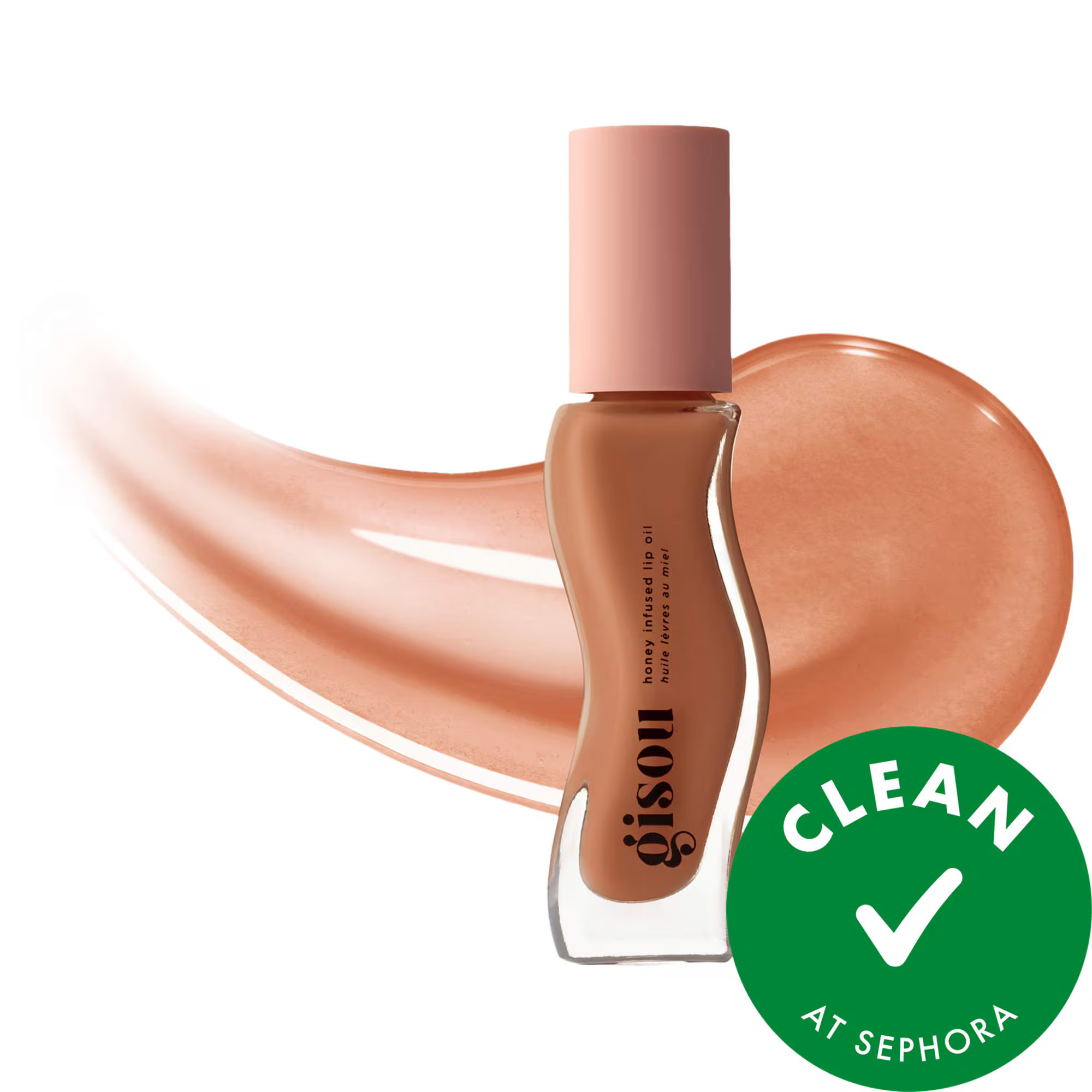 Gisou Honey Infused Hydrating Lip Oil Sticky Toffee 0.27 fl oz/8ml | Sephora (US)