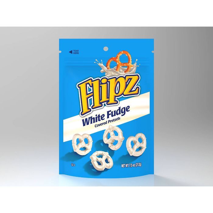 Flipz White Fudge Covered Pretzels - 7.5oz | Target