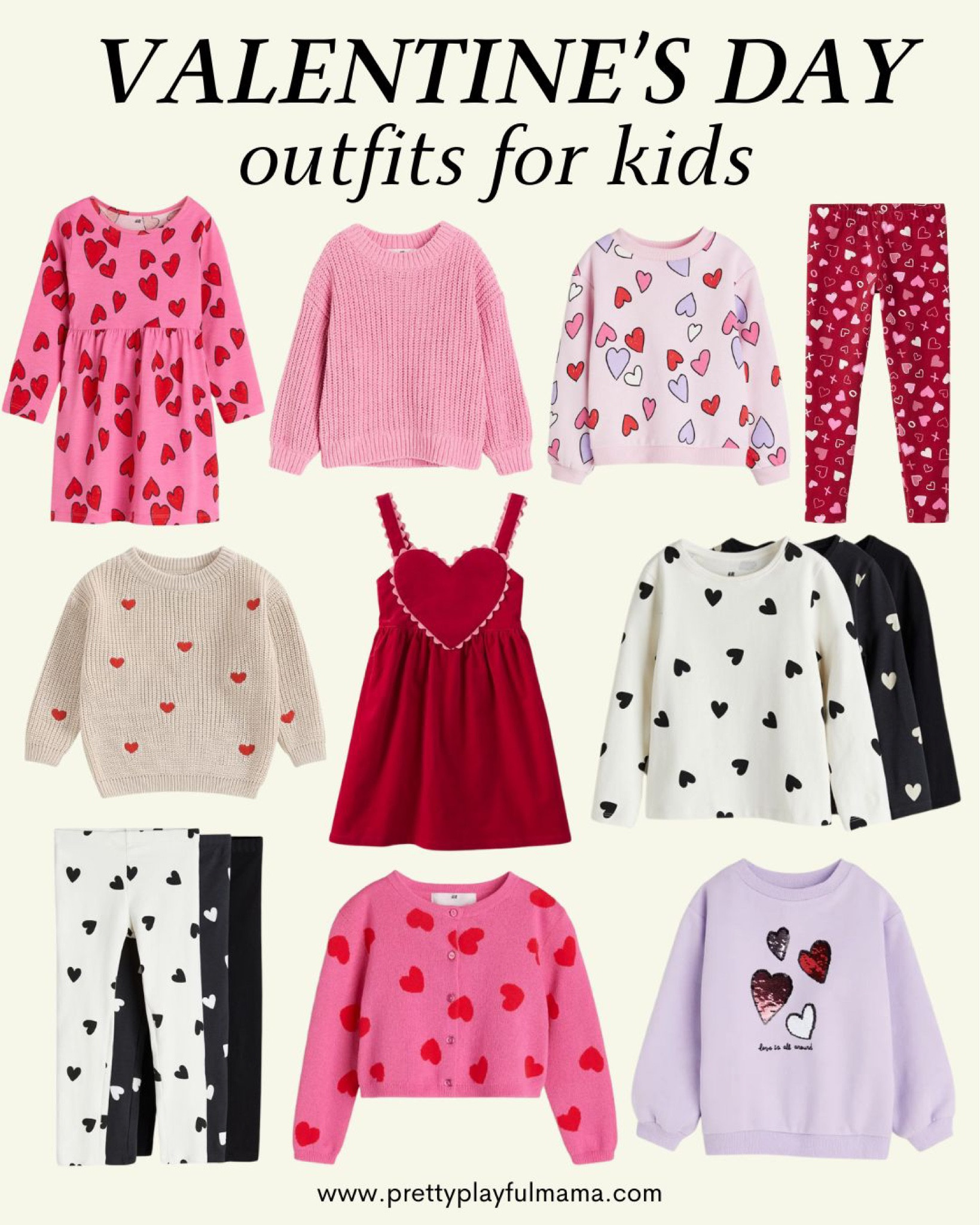 Dress your little ones in love this Valentine's Day with these charming outfits for kids. From adorable heart patterns to stylish ensembles, our collection captures the spirit of the season. Let your children shine in outfits that blend comfort and cuteness, making this Valentine's Day a fashion-forward celebration filled with joy.

#LTKkids #LTKSeasonal #LTKfindsunder100