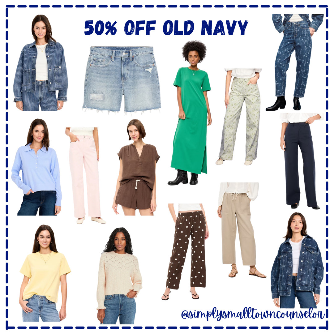 50% off at Old Navy!! 

 #LTKootd #LTKSaleAlert