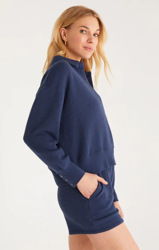 Maeve Collar Henley Top | Z Supply