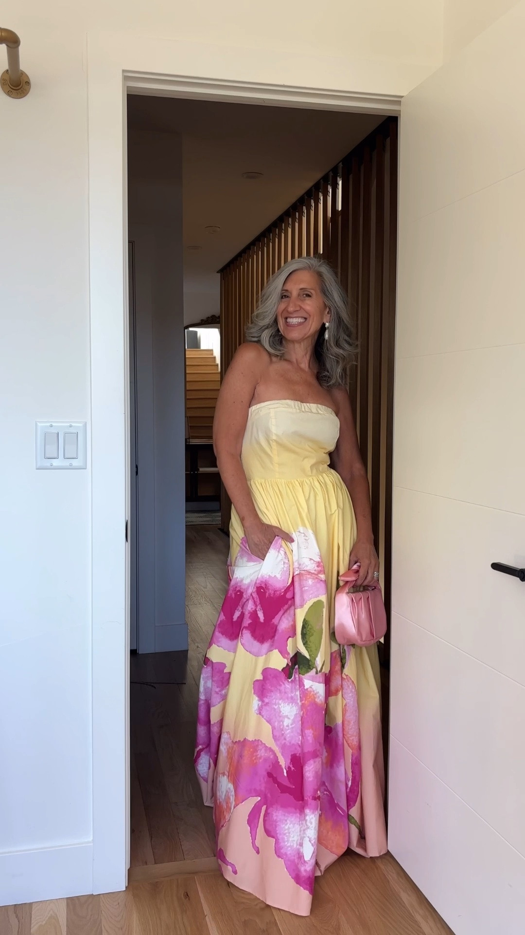 🌼 The painterly floral ballgown that owns the garden wedding.

A yellow strapless ballgown with a bold painterly floral hem and a full skirt that sweeps and moves with dramatic romantic joy so you can simply be present for every single moment.

Save this for your next invitation. Share it with a friend who’s shopping. 💌

wedding guest dress summer

#weddingguestdress #motherofthebride #gardenwedding #springwedding #floralgown

#LTKOver40 #LTKSeasonal #LTKWedding