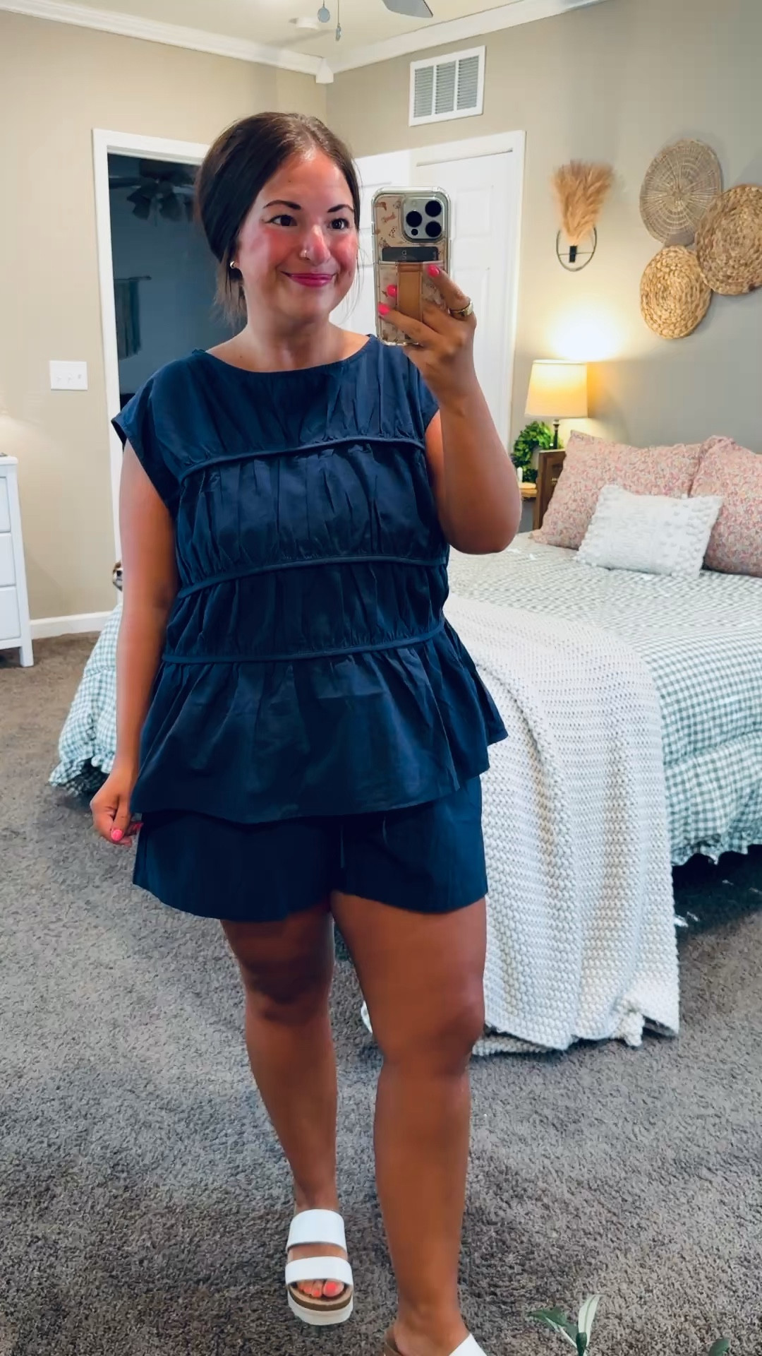 The kind of outfit you'll keep reaching for! 🤍 This flattering two-piece set from Amazon features comfy shorts and a matching top for an effortlessly put-together look. It's lightweight, easy to style, and perfect for everything from errands to brunch, vacation, or everyday wear. One outfit, endless compliments!


sandals: fit true to size // wearing a 5
set: fits true to size // wearing an XL 

 #LTKootd #LTKMidsize