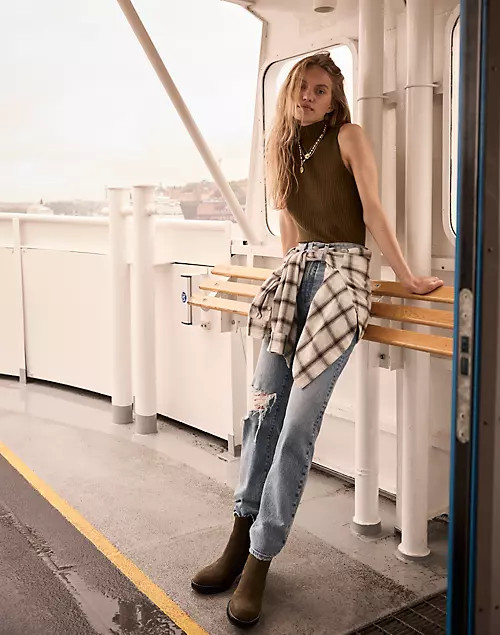 Pearson Mockneck Sweater Tank | Madewell