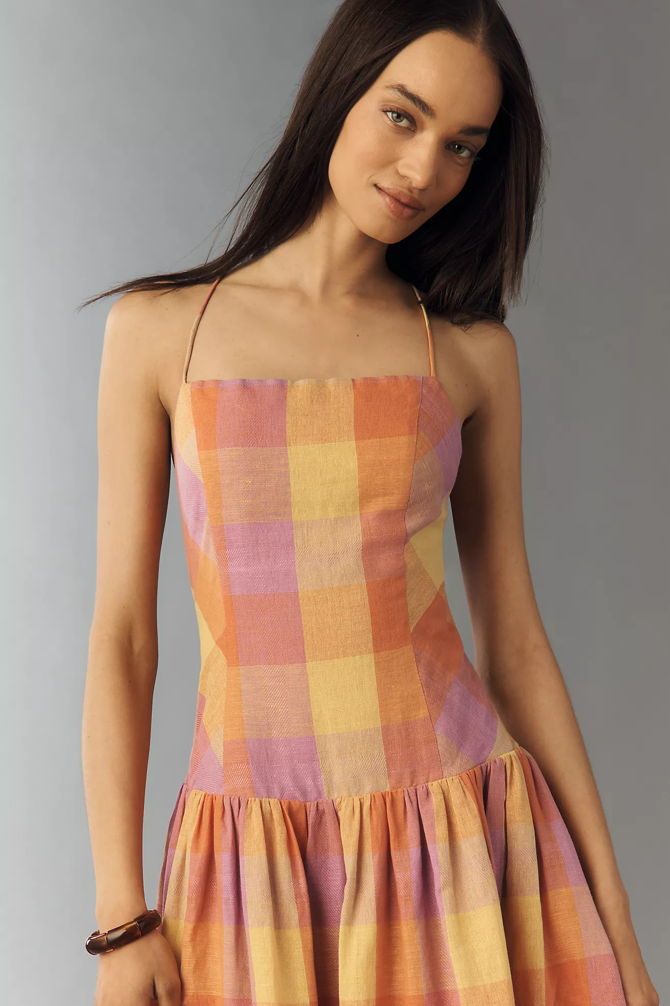 Jacquie The Label Juna Drop-Waist Dress | Anthropologie (US)