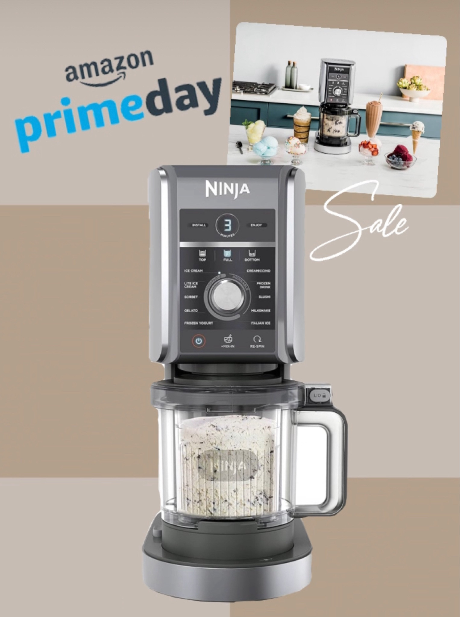 Amazon Prime Day Sale, Ninja CREAMi Deluxe on sale 

#LTKSaleAlert #LTKxPrimeDay #LTKHome