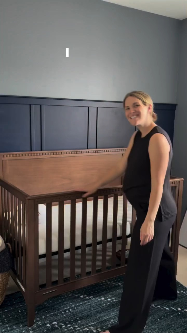 Anyone else? 🤭🤣 But seriously feeling so lucky that baby boy is getting a new crib and mattress thanks to @deltachildren! 

Will share more soon as his nursery comes together (also how am I about to be in the third trimester?!) but comment SHOP and I’ll send a link your way with the details 🤰🏽💕

#pregnant #momlife #nursery #nurseryinspo #pregnancy nursery decor inspo | baby crib | gifted | boy mom | vintage baseball nursery theme | boy mom |