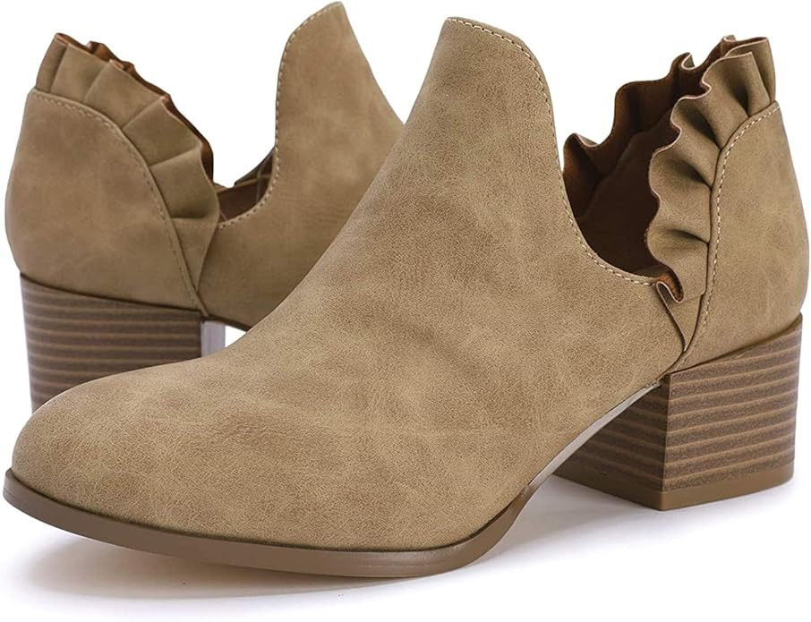 Ermonn womens Chunky Platform Heels | Amazon (US)
