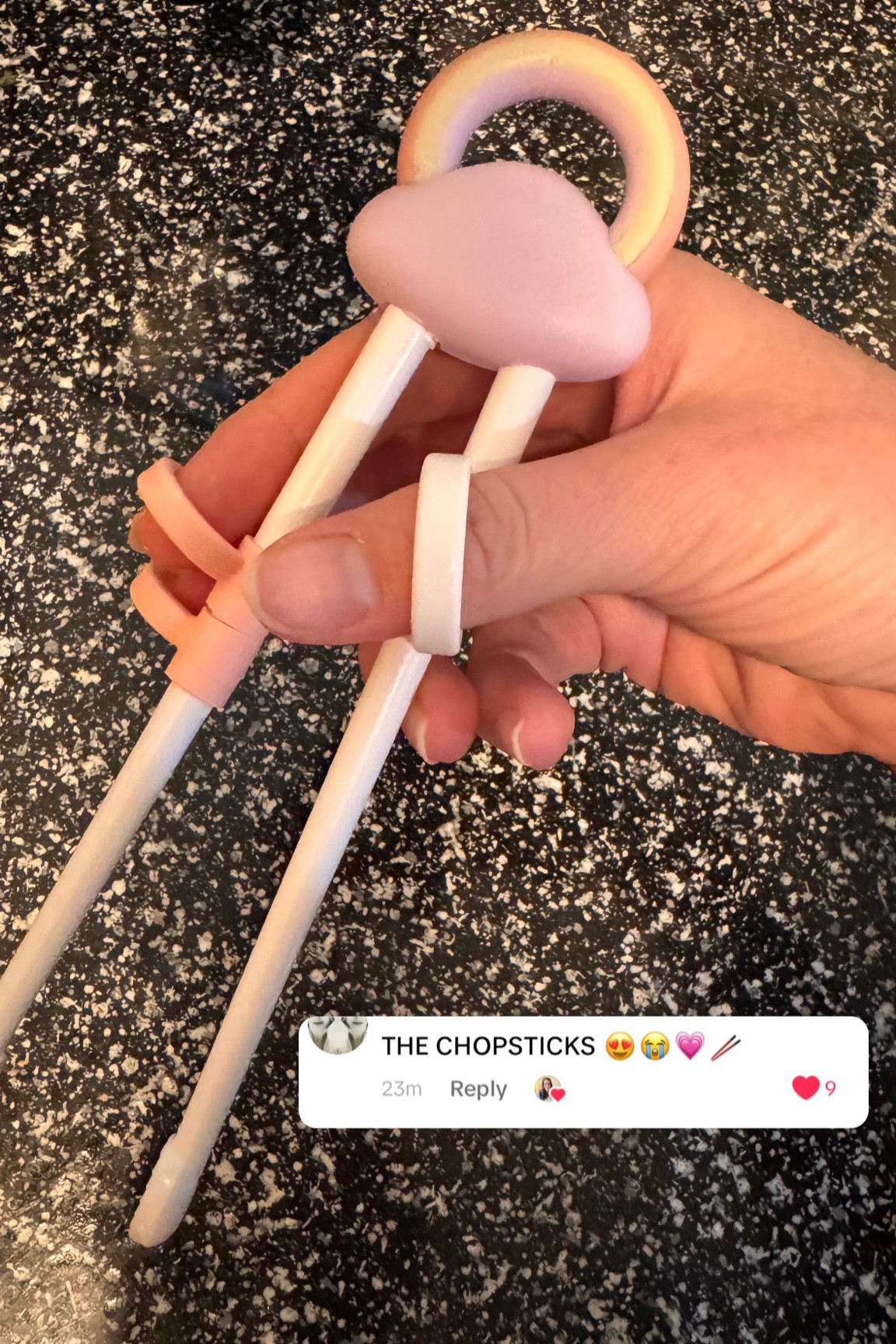 These are great chopsticks for kids wanting to learn how to use and hold chopsticks properly! My two year old daughter is learning to use them! 

#LTKfindsunder50 #LTKfamily #LTKkids
