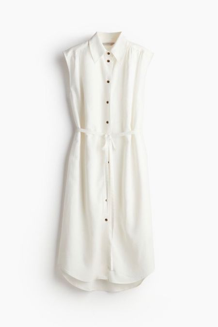 White shirt dress - midi dress - white dress 

#LTKstyletip #LTKSeasonal #LTKfindsunder50