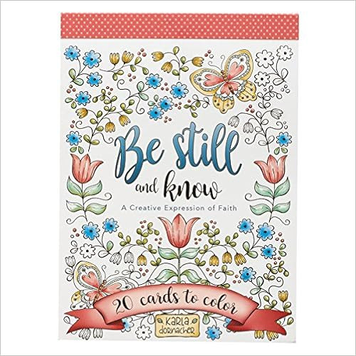 Be Still and Know | 20 Inspirational and Exquisitely Designed Cards To Color | Expressions of Fai... | Amazon (US)