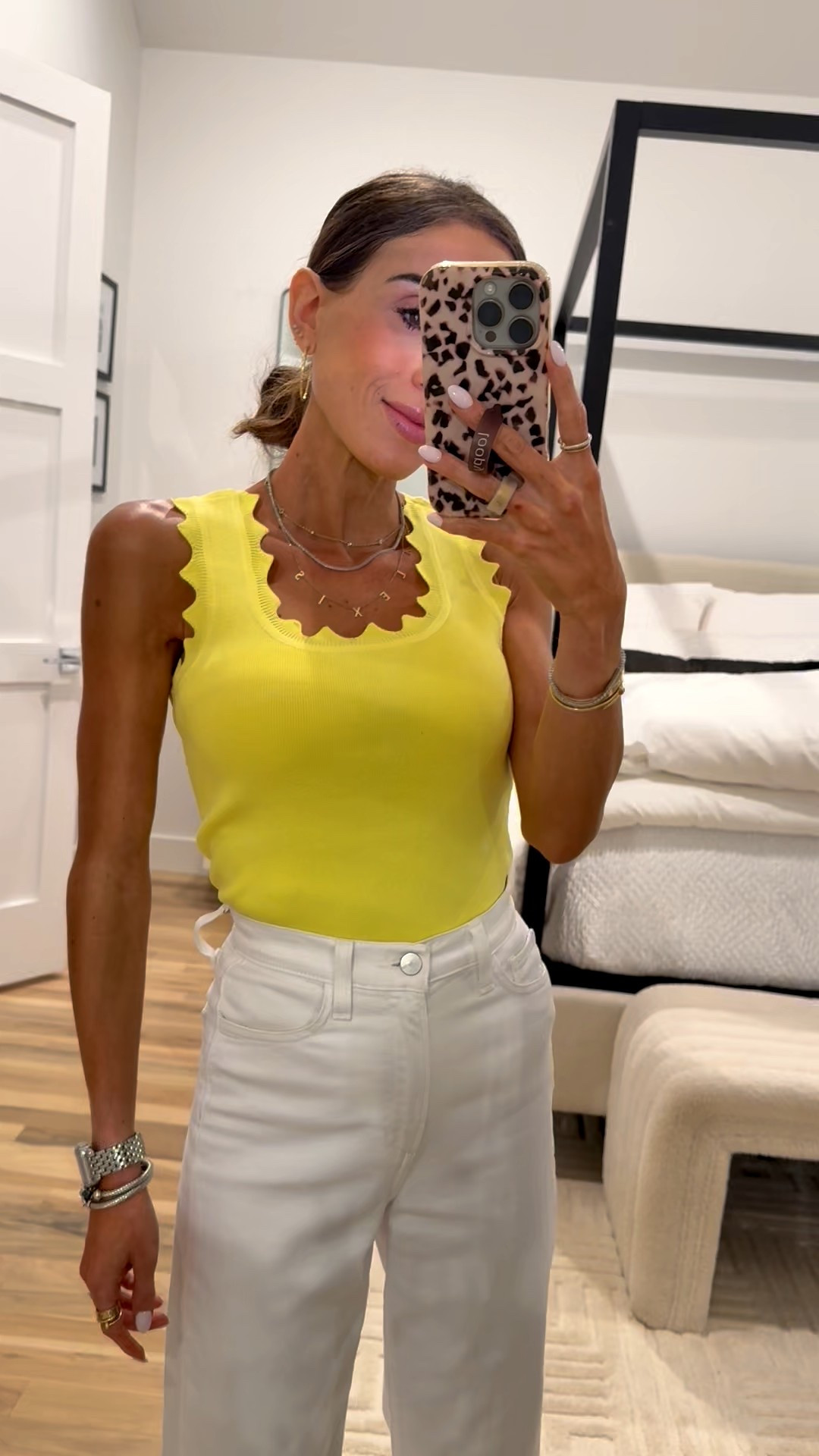 Loving this yellow scallop edged tank for spring. Wearing size s and looks so high end 

beach vacation outfits, beach vacation outfit ideas, beach outfits for women, beach trip outfits, tropical vacation outfits, beach resort outfits, resort wear for women, vacation outfit inspo

#LTKootd #LTKPetite