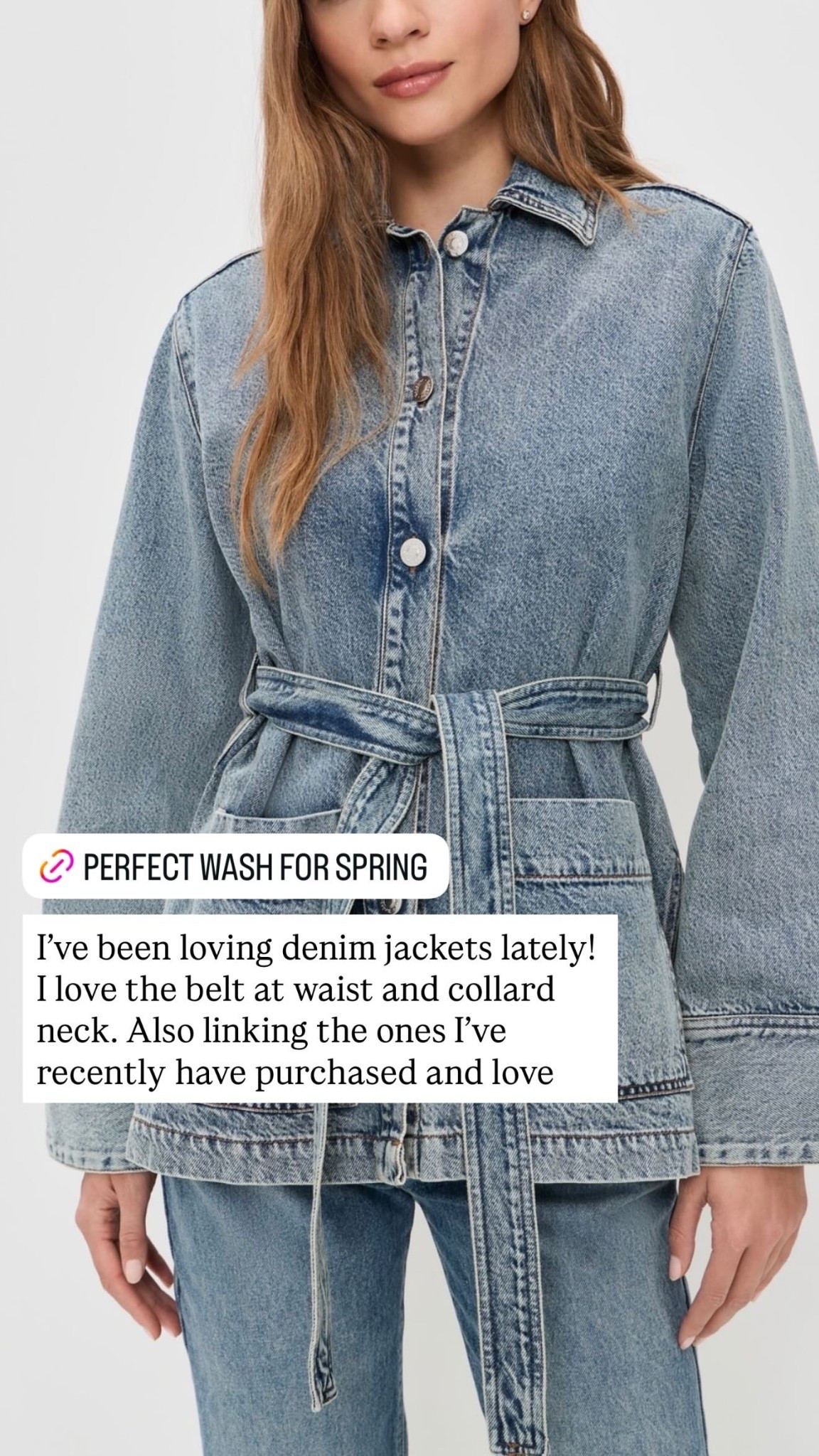I've been loving denim jackets lately! I love the belt at waist and collard neck. Also linking the ones I've recently have purchased and love  

#LTKootd #LTKSeasonal #LTKgrwm