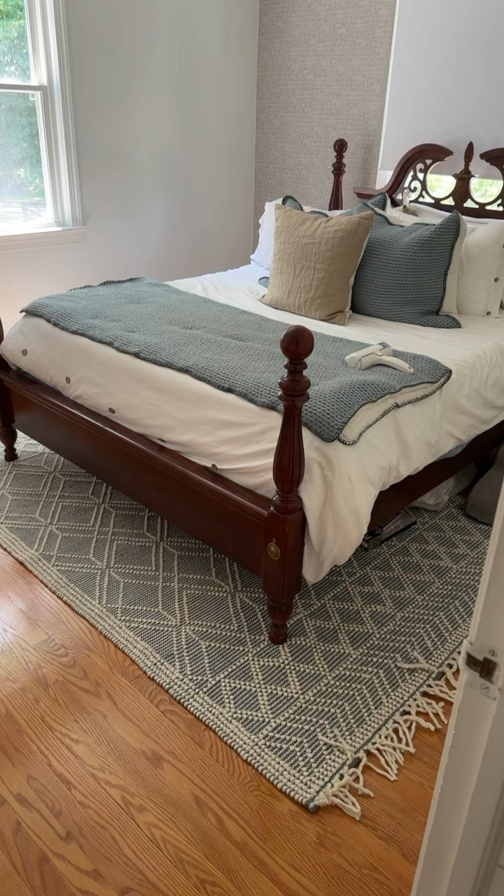 Guest room bedding big boy 🐈 approved 😹😻

#LTKOver40 #LTKStyleTip #LTKHome