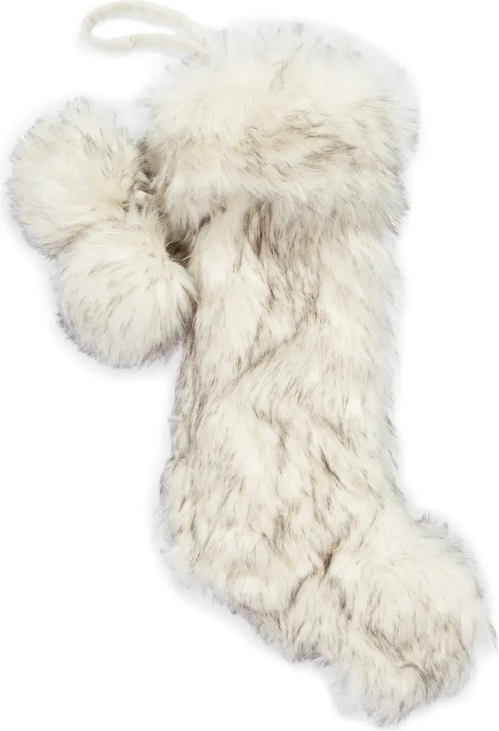 Nordstrom Serene Faux Fur Christmas Stocking | Nordstrom | Nordstrom