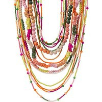 Bibi Bijoux Women's Multi Colour Layered 'Beaded' Necklace | Debenhams UK