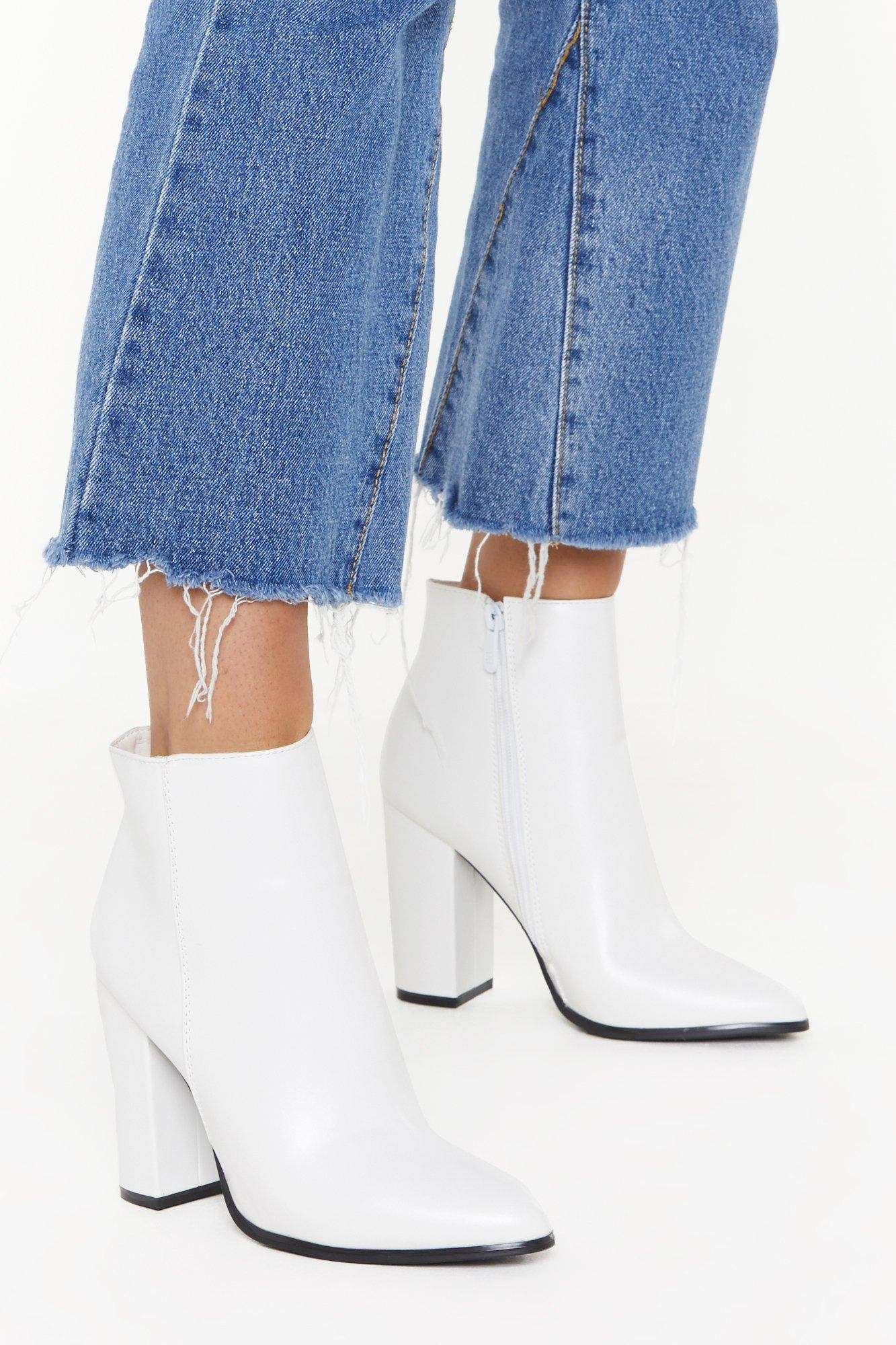 PU Heeled Ankle Boots | NastyGal (US & CA)