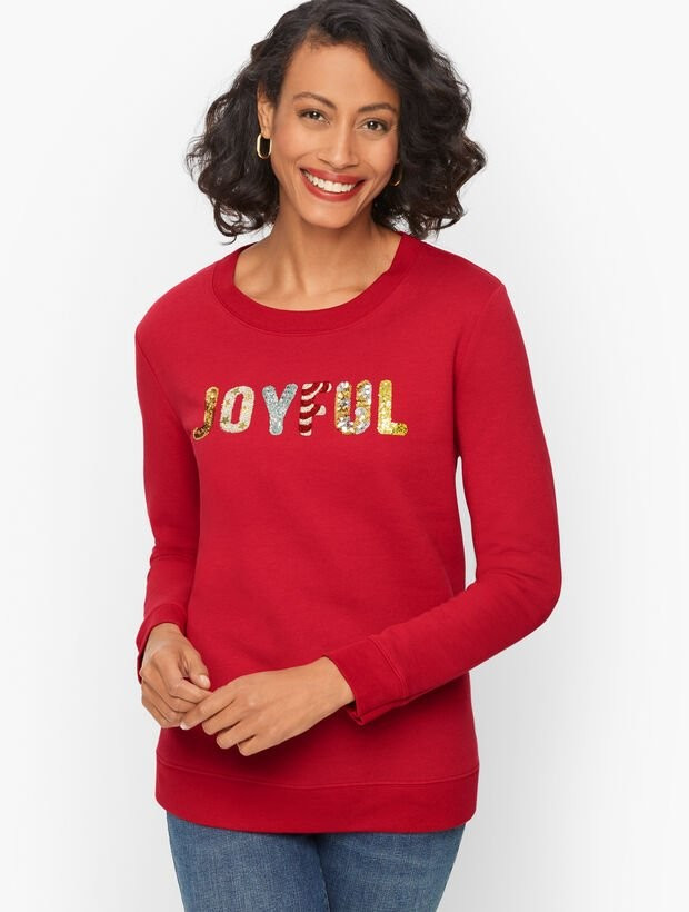 Joyful Sweatshirt | Talbots