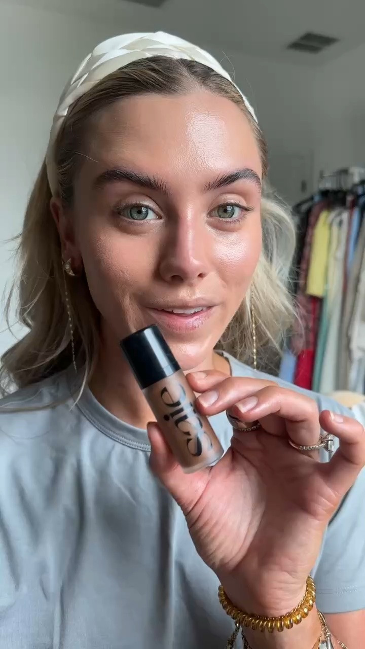 @Saie shade swim. Bronze but better! Saie hello to Dew Bronze™, the most effortless liquid bronzer for a subtly defined bronze with a soft-focus finish. Dew Bronze™’s chunky doe-foot applicator is designed for fool-proof targeted application to create subtle definition or an all-over bronze. Its lightweight, blendable formula melts into skin and gives a seamless flush of bronzed color that’s never streaky, cakey or orange. We did the work to give you a nourishing, year-long tan. Powered by Saie Science, Dew Bronze™ is packed with Plant-Derived Glycerin for plumping, Licorice Root Extract for brightening, and Silica for blurring. Available in 6 shades that range from cool to warm undertones. @Saie

#LTKgrwm #LTKselfcare #LTKBeauty