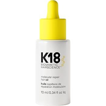 K18 Molecular Repair Hair Oil - Weightless Oil Strengthens, Repairs Damage, Reduces Frizz, Improves  | Amazon (US)