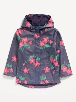 Water-Resistant Snap-Front Jacket for Girls | Old Navy (US)