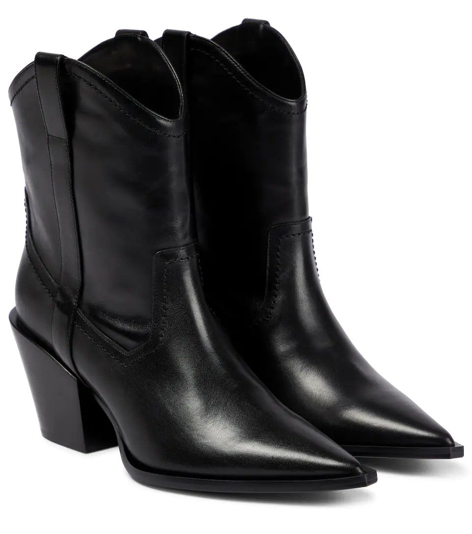 Slouchy Softness Western leather boots | Mytheresa (US/CA)