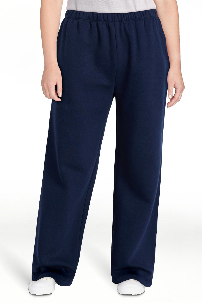 No Boundaries Lace Trim Fleece Pants, 30.5'' Inseam, Women’s XXS-XXL | Walmart (US)