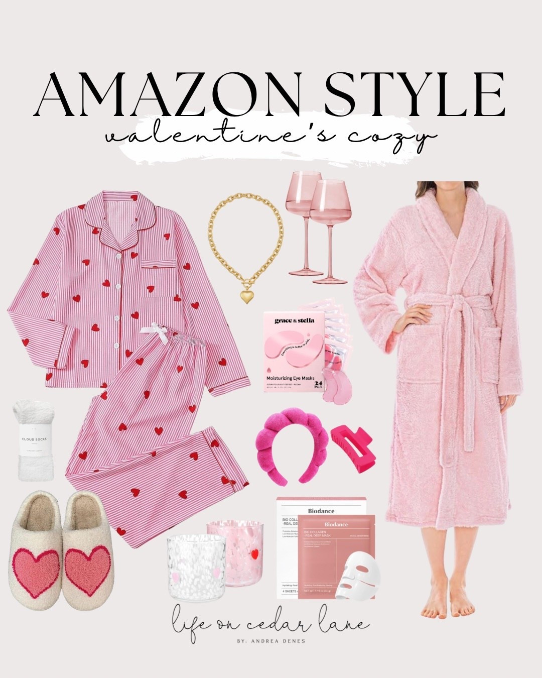 Show your love with this Valentine's cozy Amazon style collection! Perfect for a relaxing day. #valentinesday #cozystyle

#LTKmomlife #LTKselfcare #LTKOver40