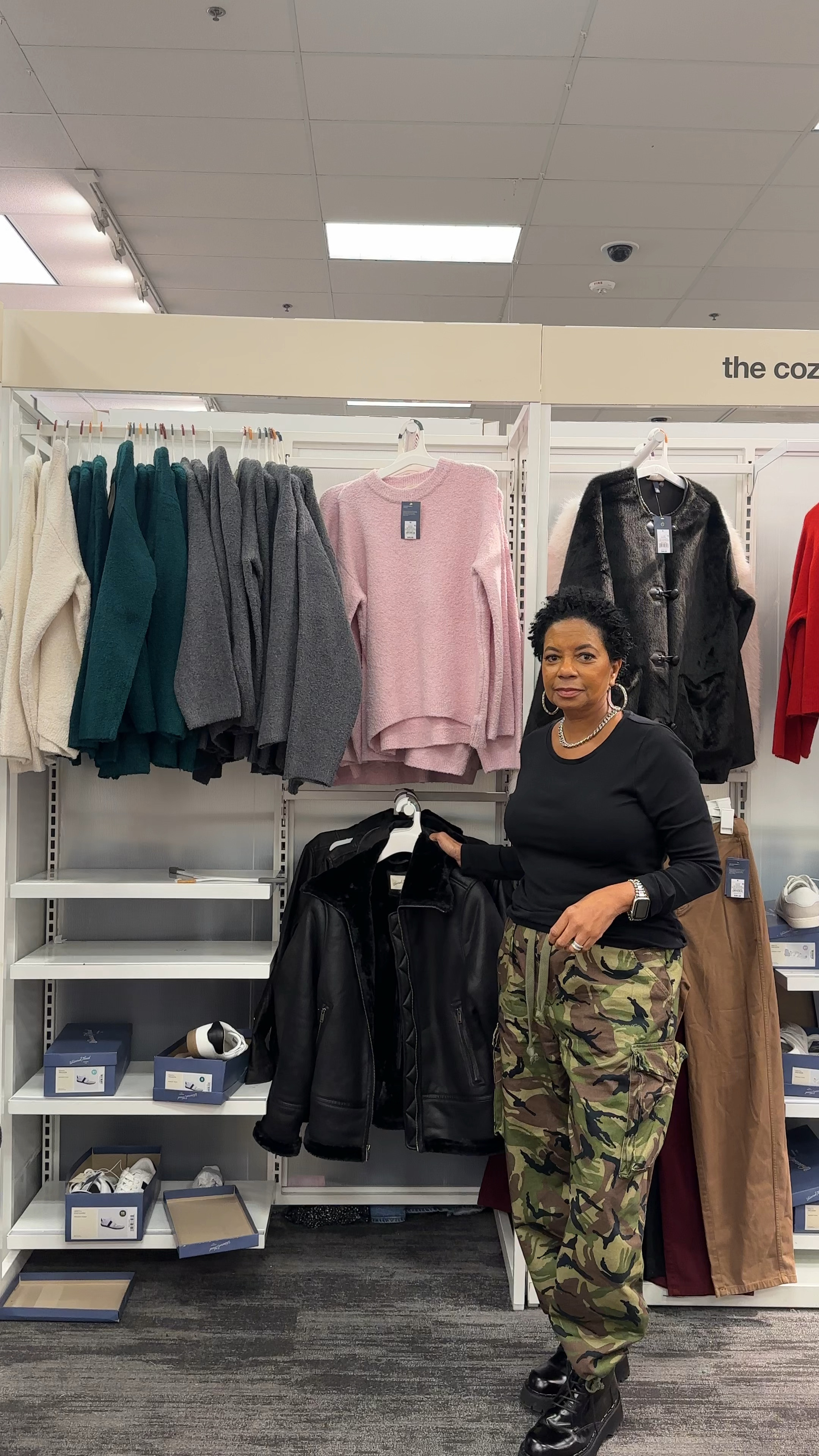 Loved this faux moto jacket with fur. Grab it now!