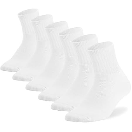 Hanes womens Ultimate Comfort Toe Seamed Ankle Socks Pack Of 6 | Amazon (US)