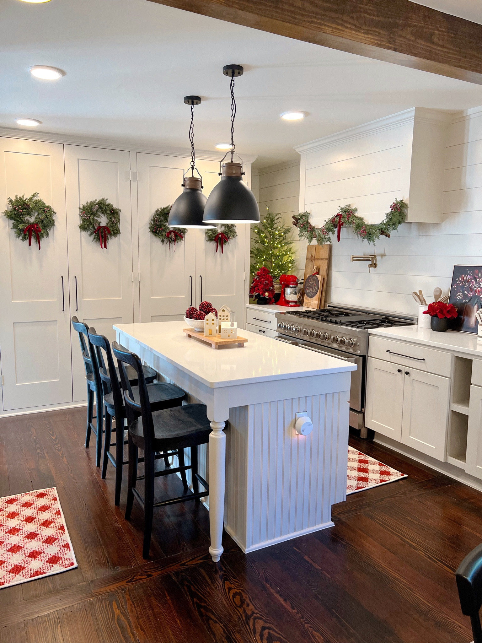 Our Walmart red plaid runners and kitchen mats are back in stock!

#LTKfindsunder50 #LTKhome #LTKHoliday
