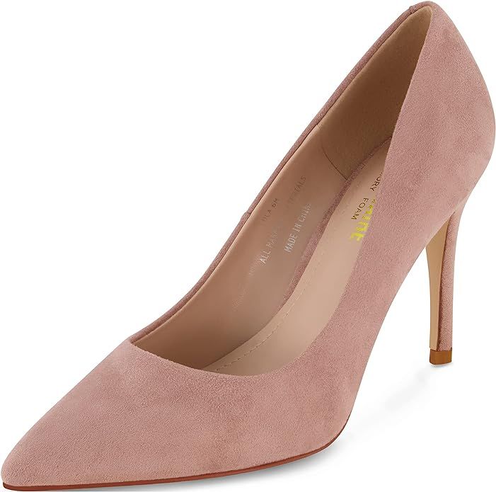 CUSHIONAIRE Women's Lola Dress Pump with +Comfort, Wide Widths Available | Amazon (US)