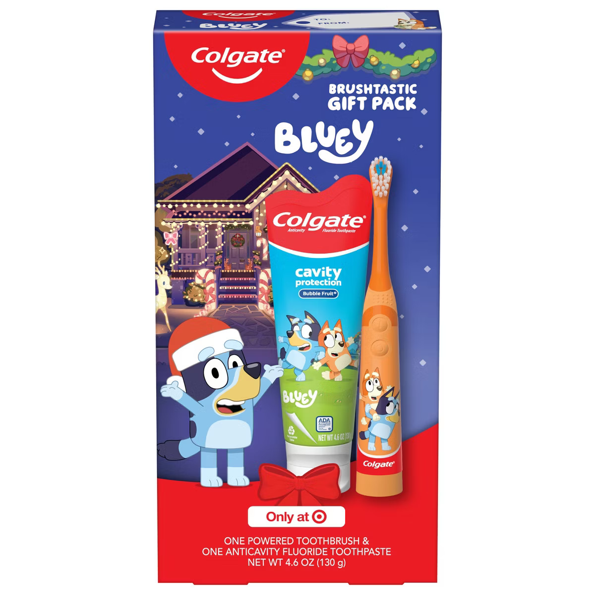 Colgate Kids' Bluey Toothbrush & Toothpaste Gift Set - 2ct | Target