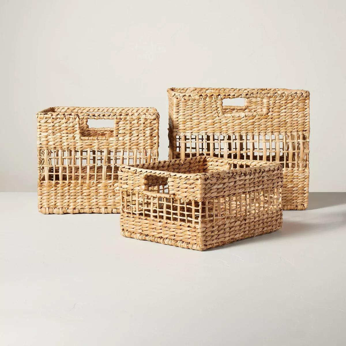 Natural Woven Storage Basket - Hearth & Hand™ with Magnolia | Target
