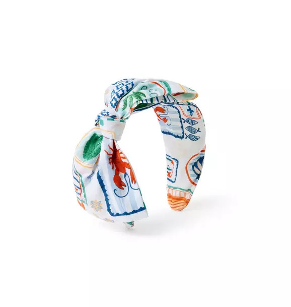 Nantucket Coast Bow Headband | Janie and Jack