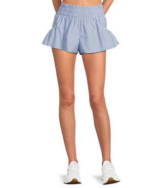 FP Movement Get Your Flirt On Printed High Rise Shorts | Dillard's